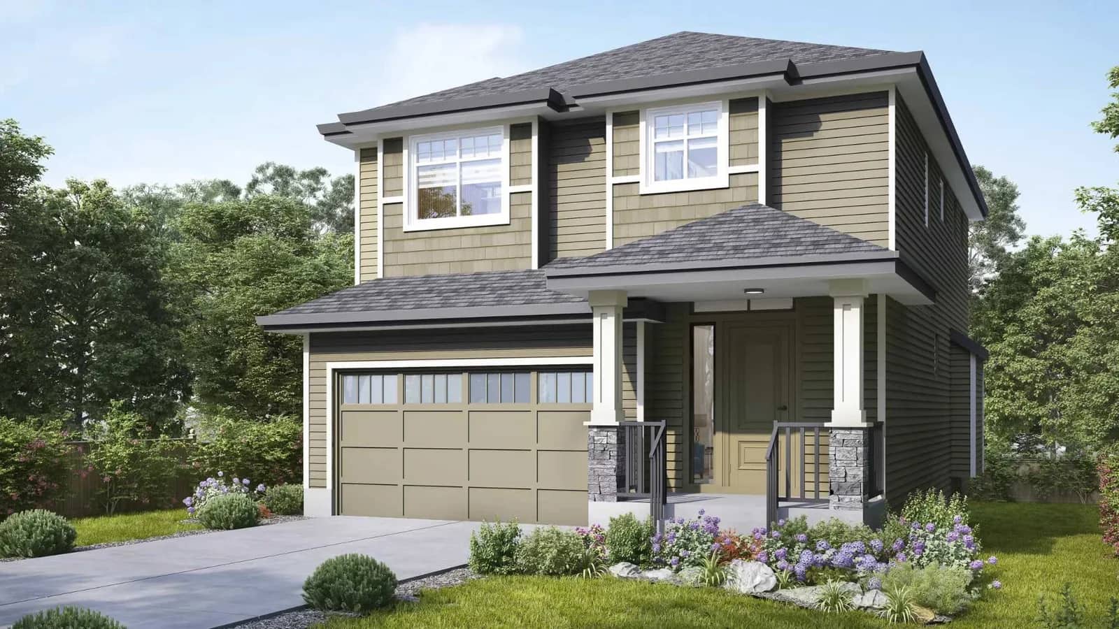 Bloom at Yorkson home exterior in Langley