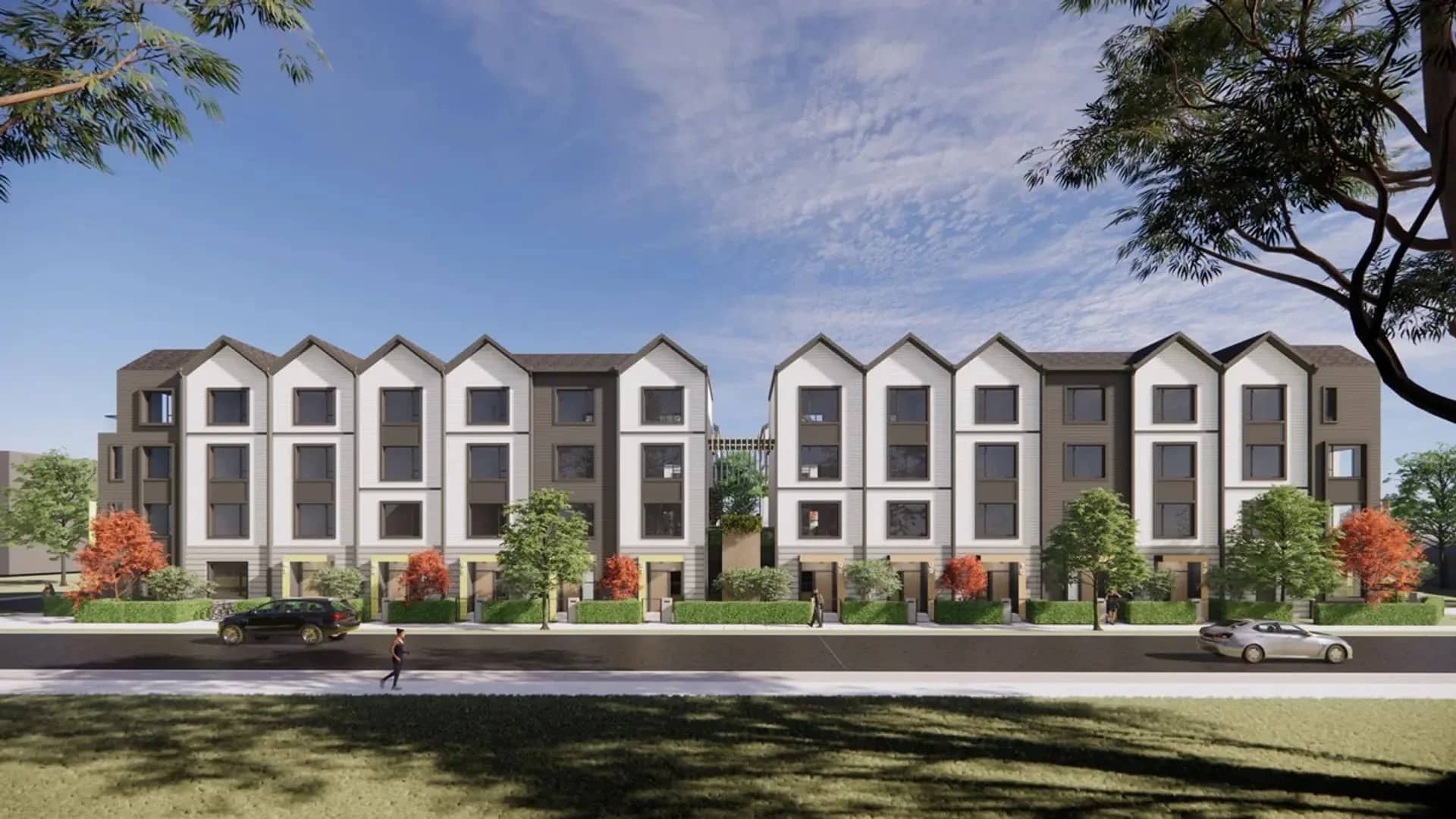 8899 Spires exterior rendering in Richmond