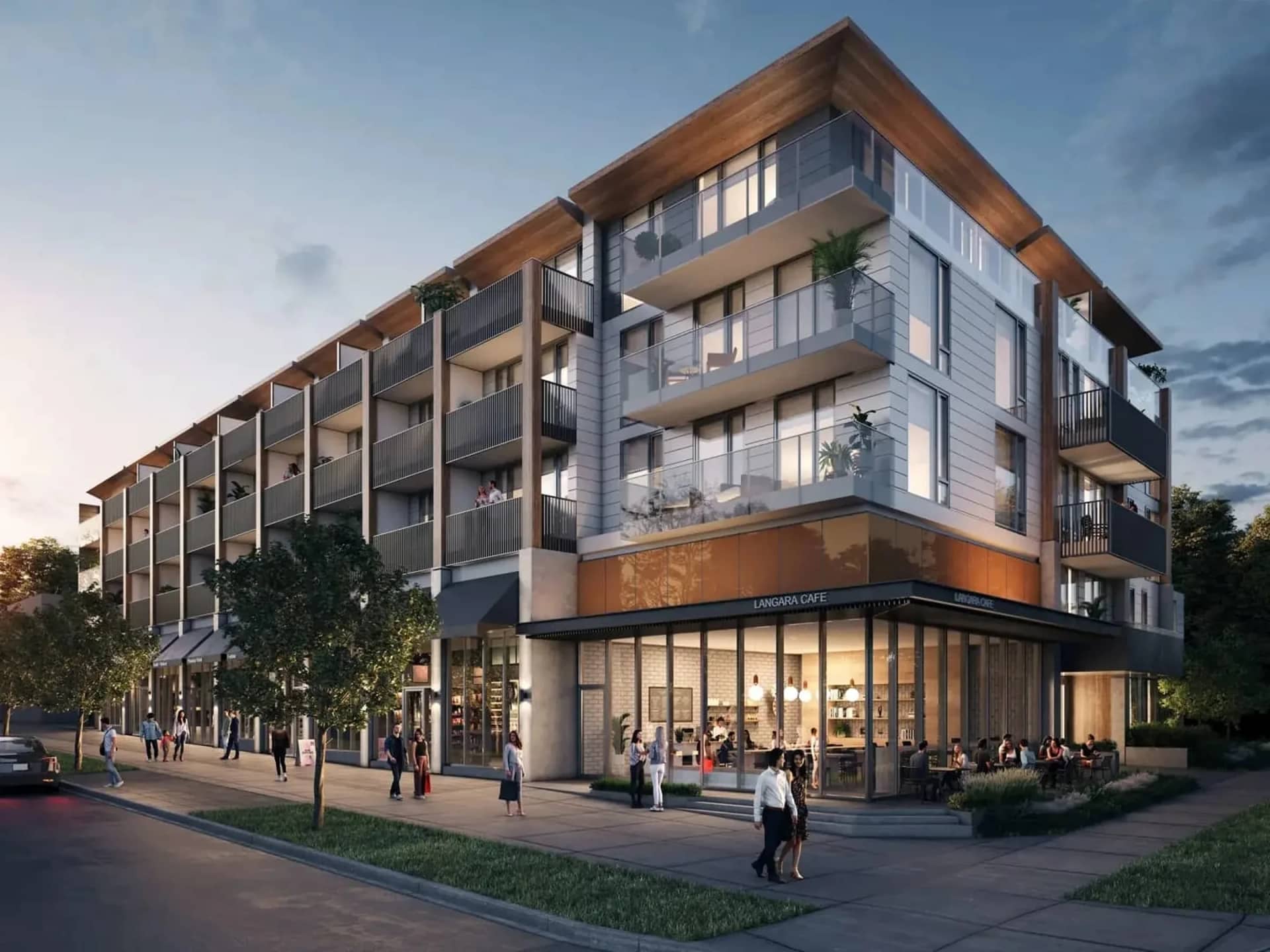 Adore 49th exterior rendering in Vancouver