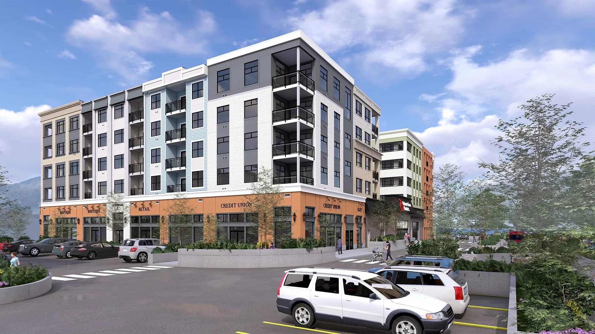 Andmar Two building exterior rendering in Sardis, Chilliwack