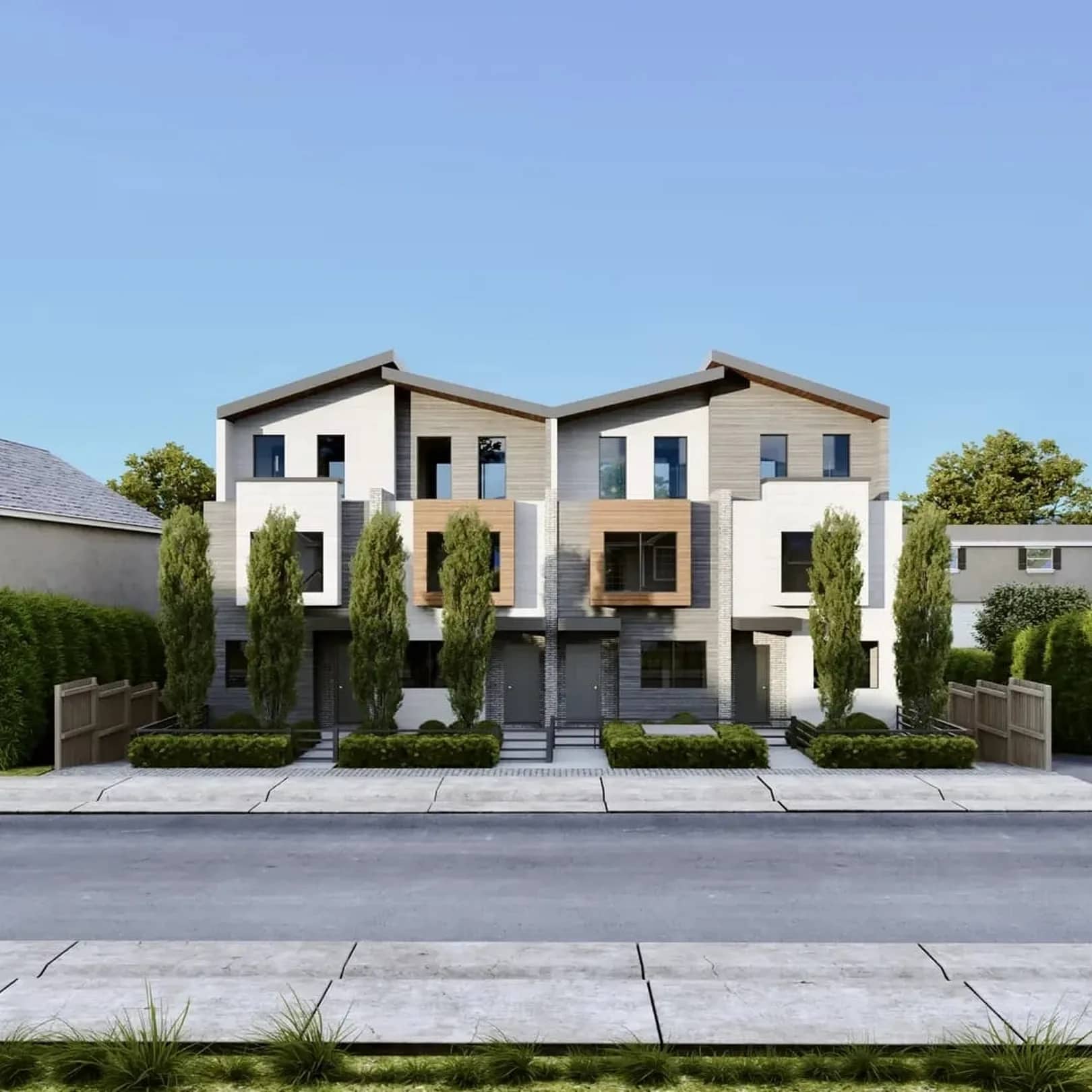 Aspen by Zako exterior rendering in Coquitlam