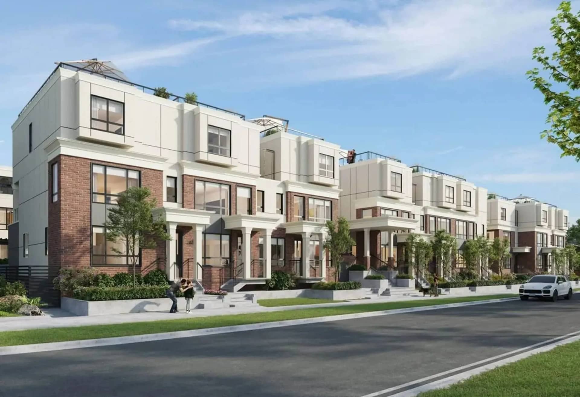 Astrid exterior rendering in Vancouver