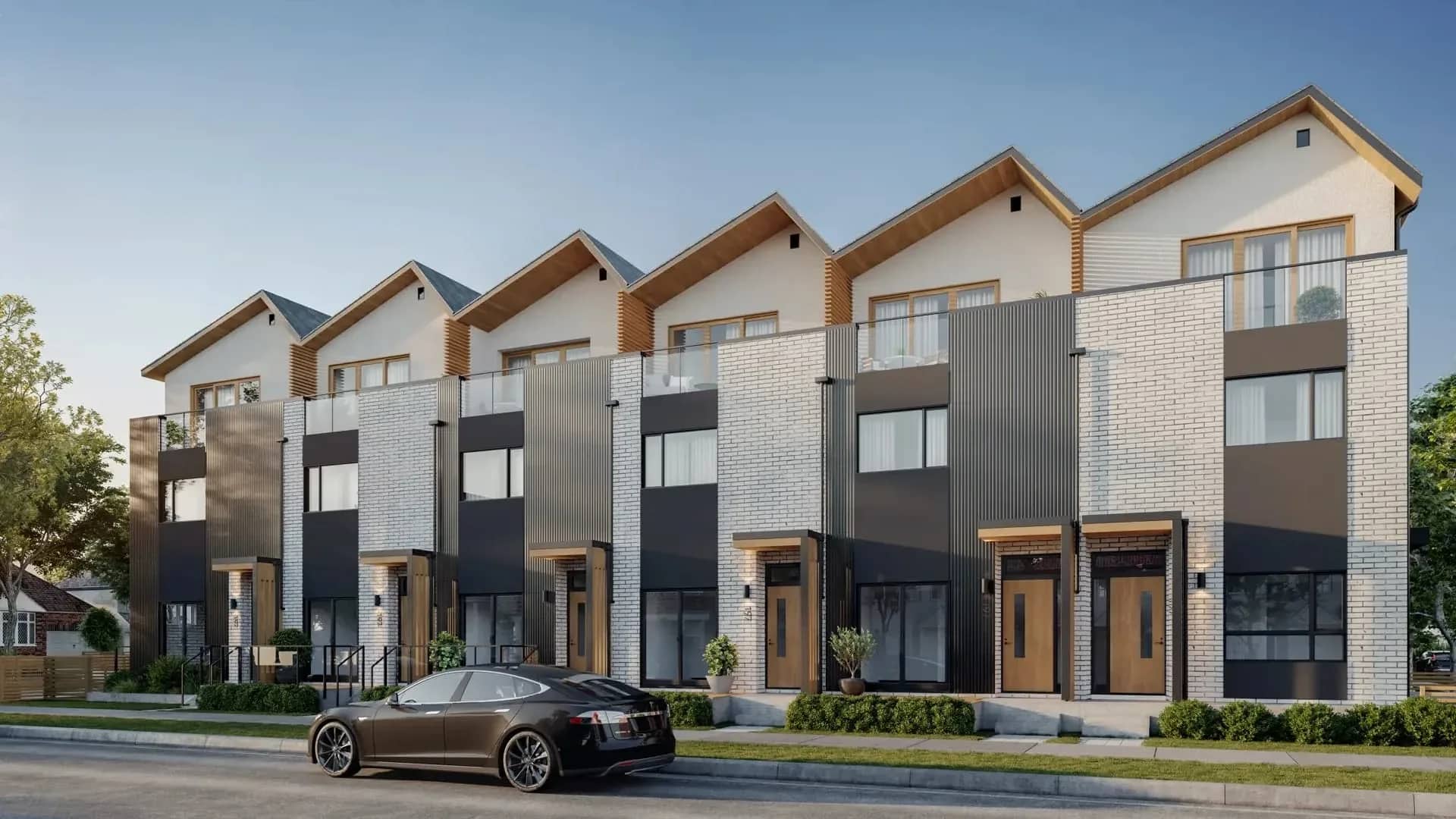 Beau exterior rendering in Vancouver
