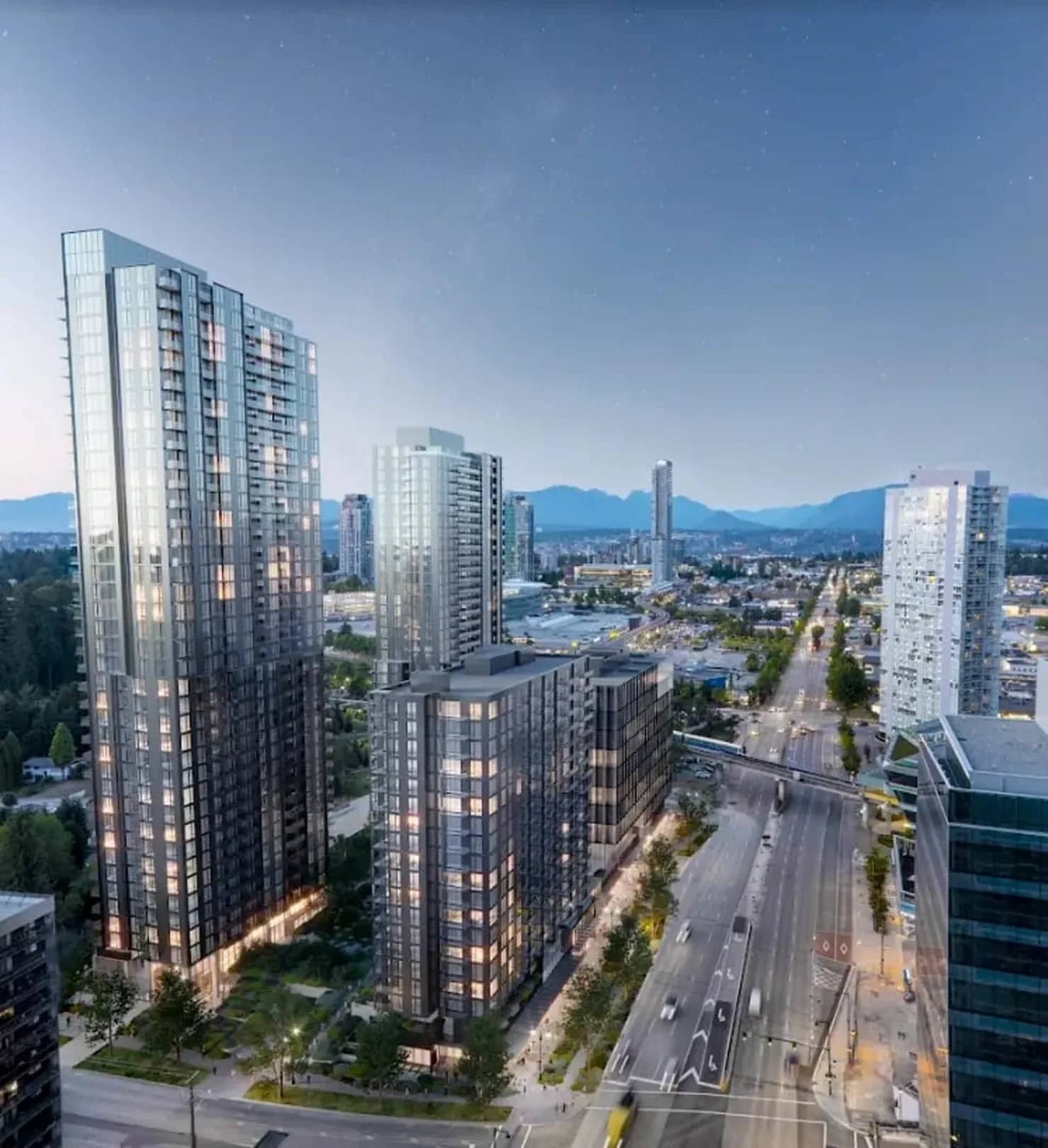Century City Holland Park tower exterior in Surrey