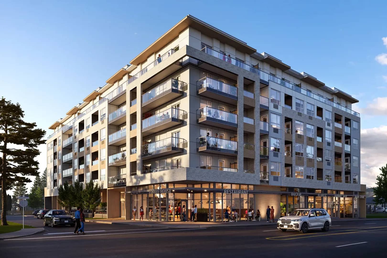 City and Laurel building exterior in Maple Ridge