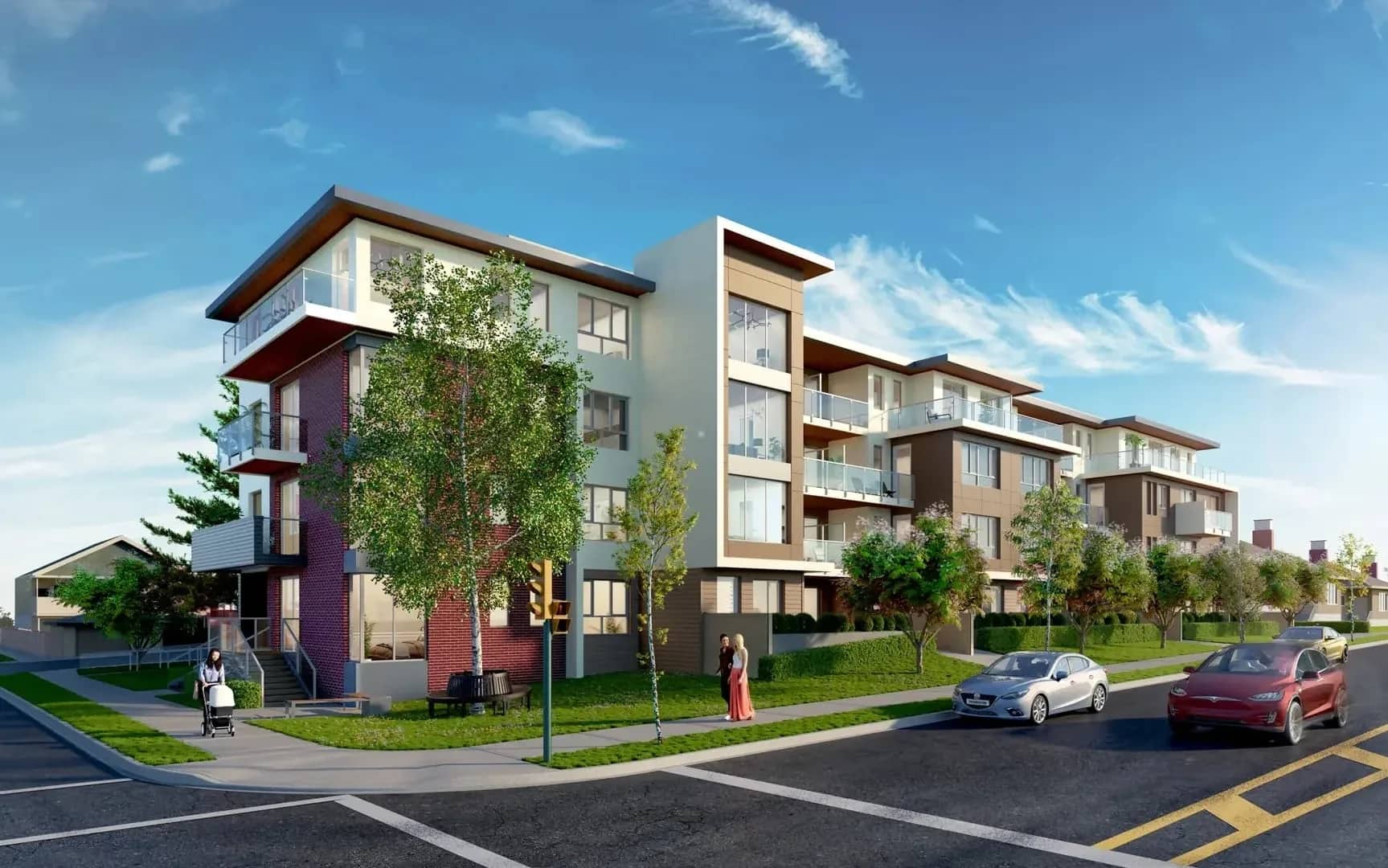 Clarendon Heights exterior rendering in Vancouver