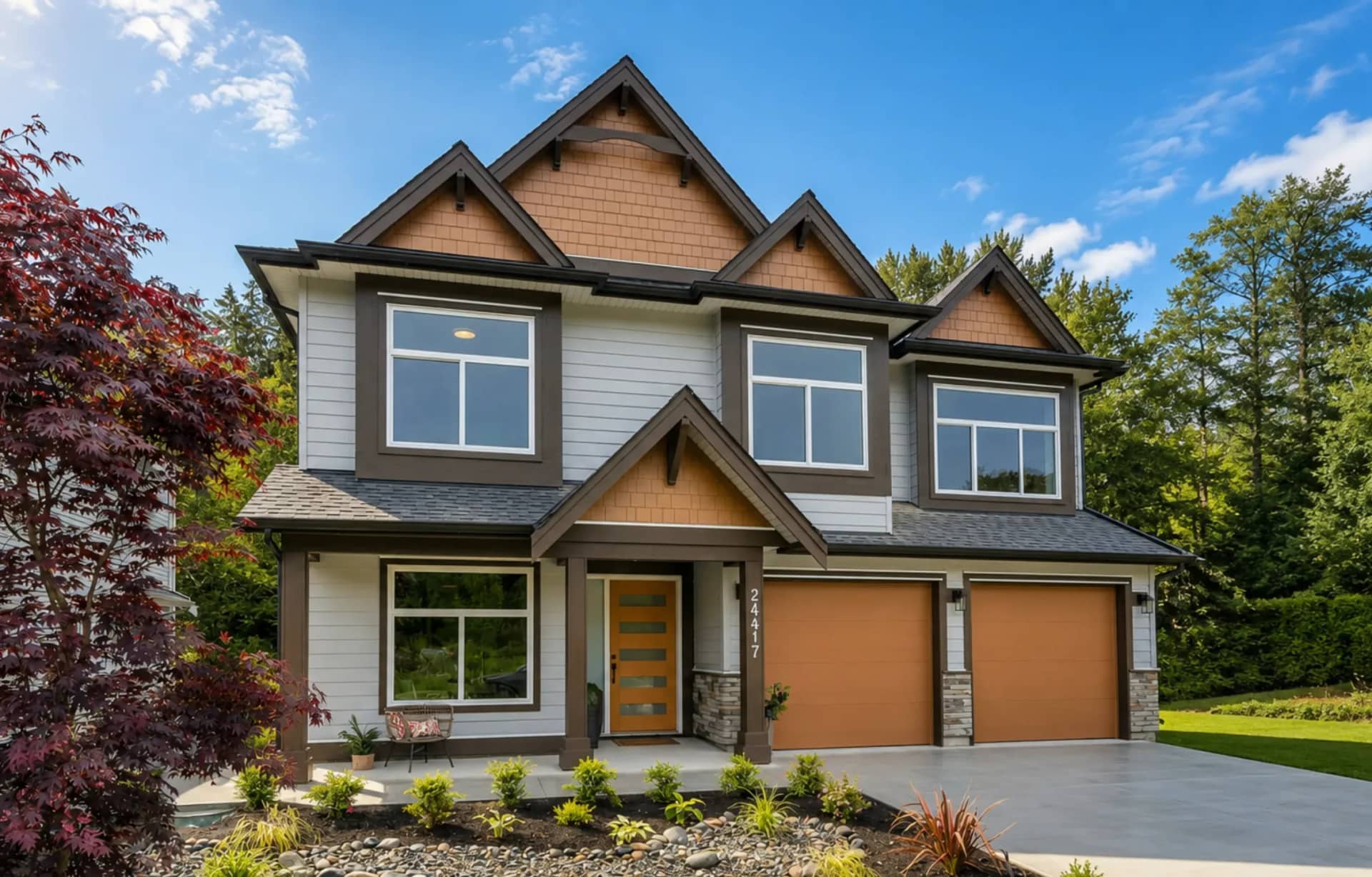 Emerald Ridge home exterior in Maple Ridge