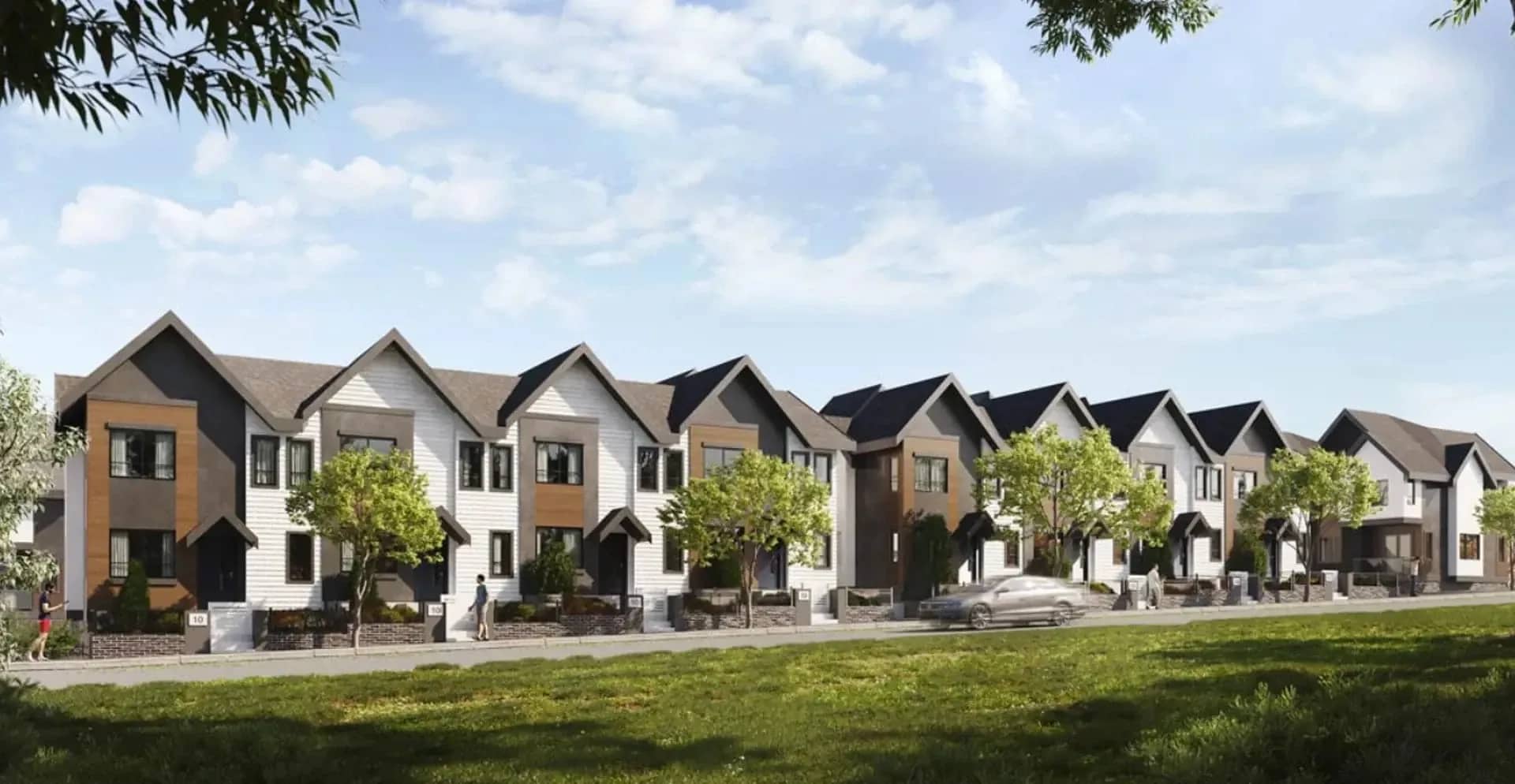 Glenmont exterior rendering in Surrey