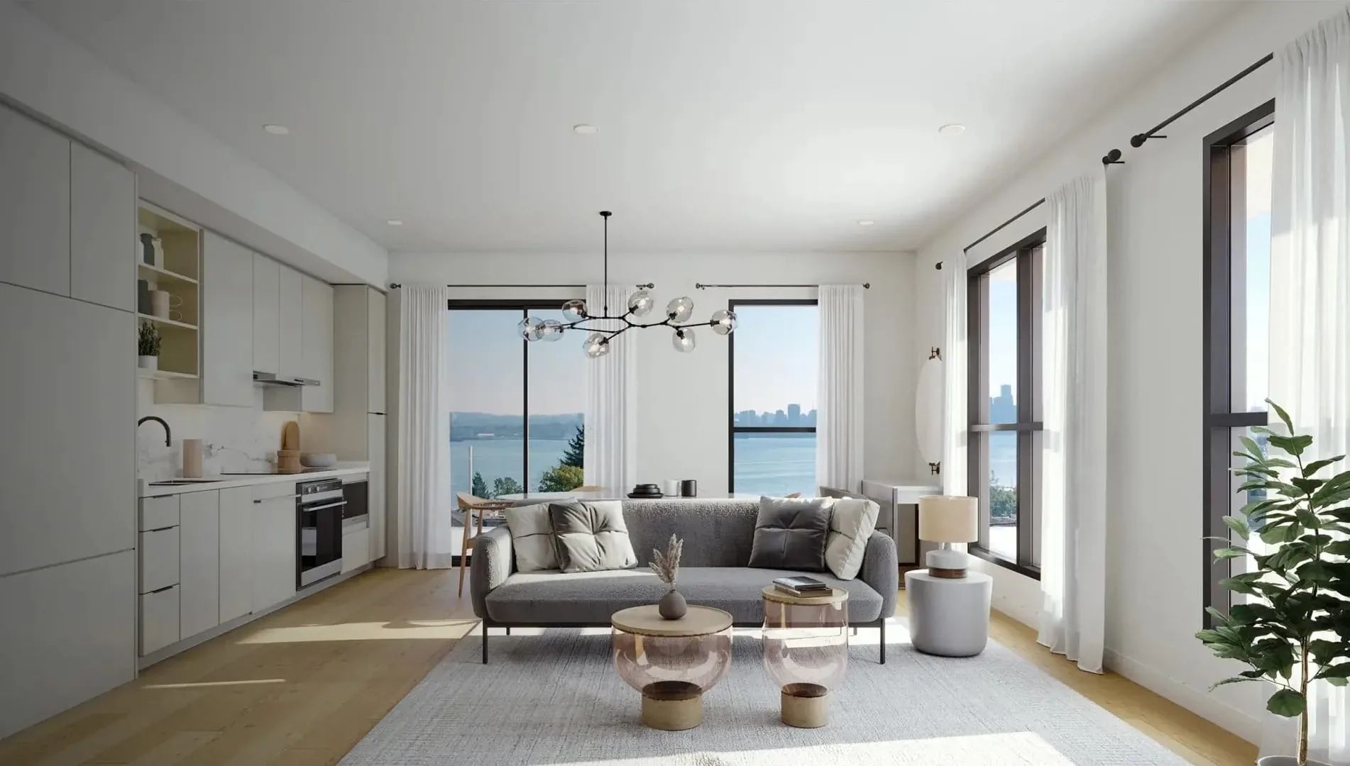 INNOVA exterior rendering in North Vancouver