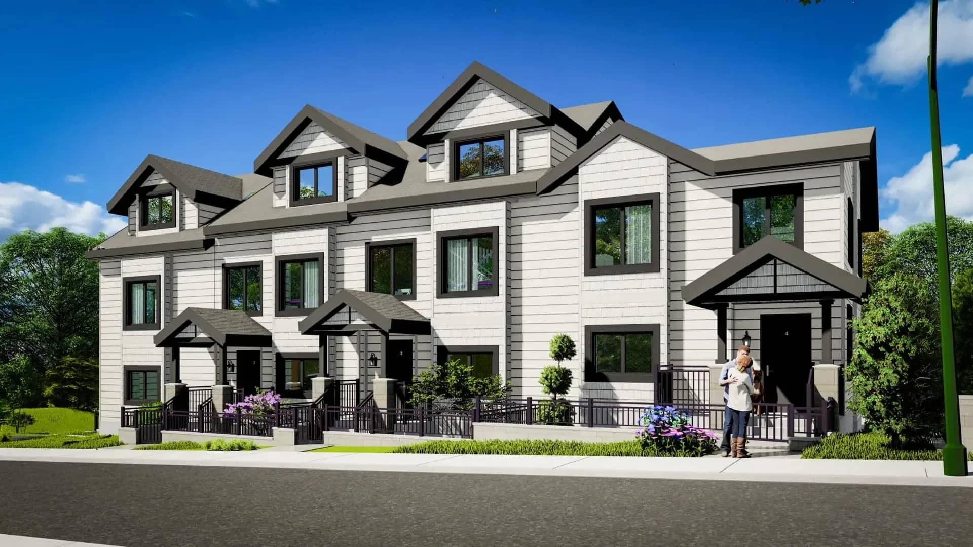 Knight 18 exterior rendering in Vancouver