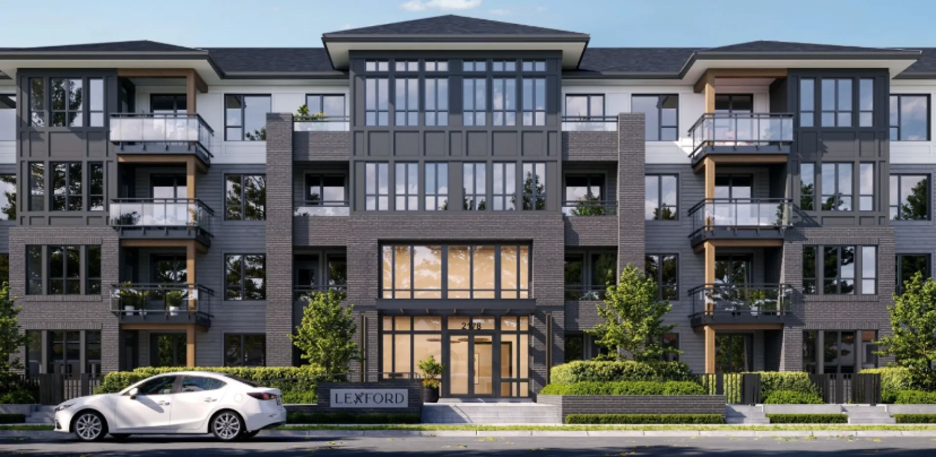 Lexford building exterior in Port Coquitlam