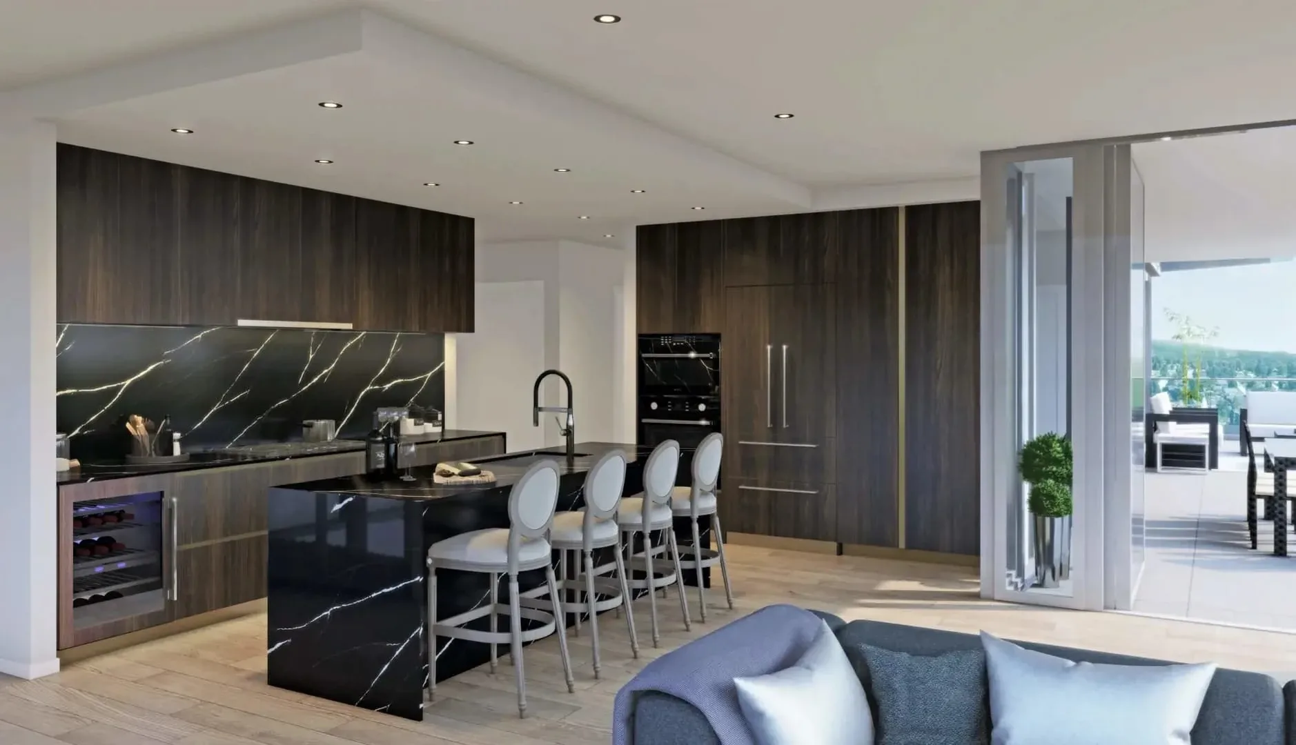 Millennium Central Lonsdale exterior rendering in North Vancouver