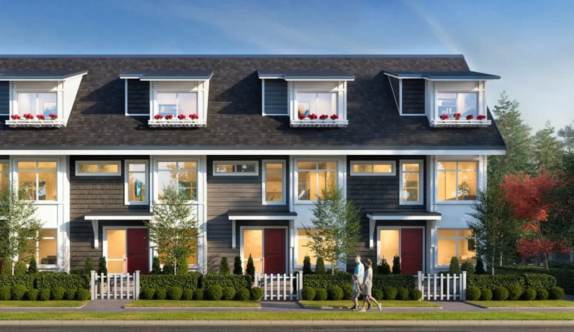 Nora exterior rendering in Surrey