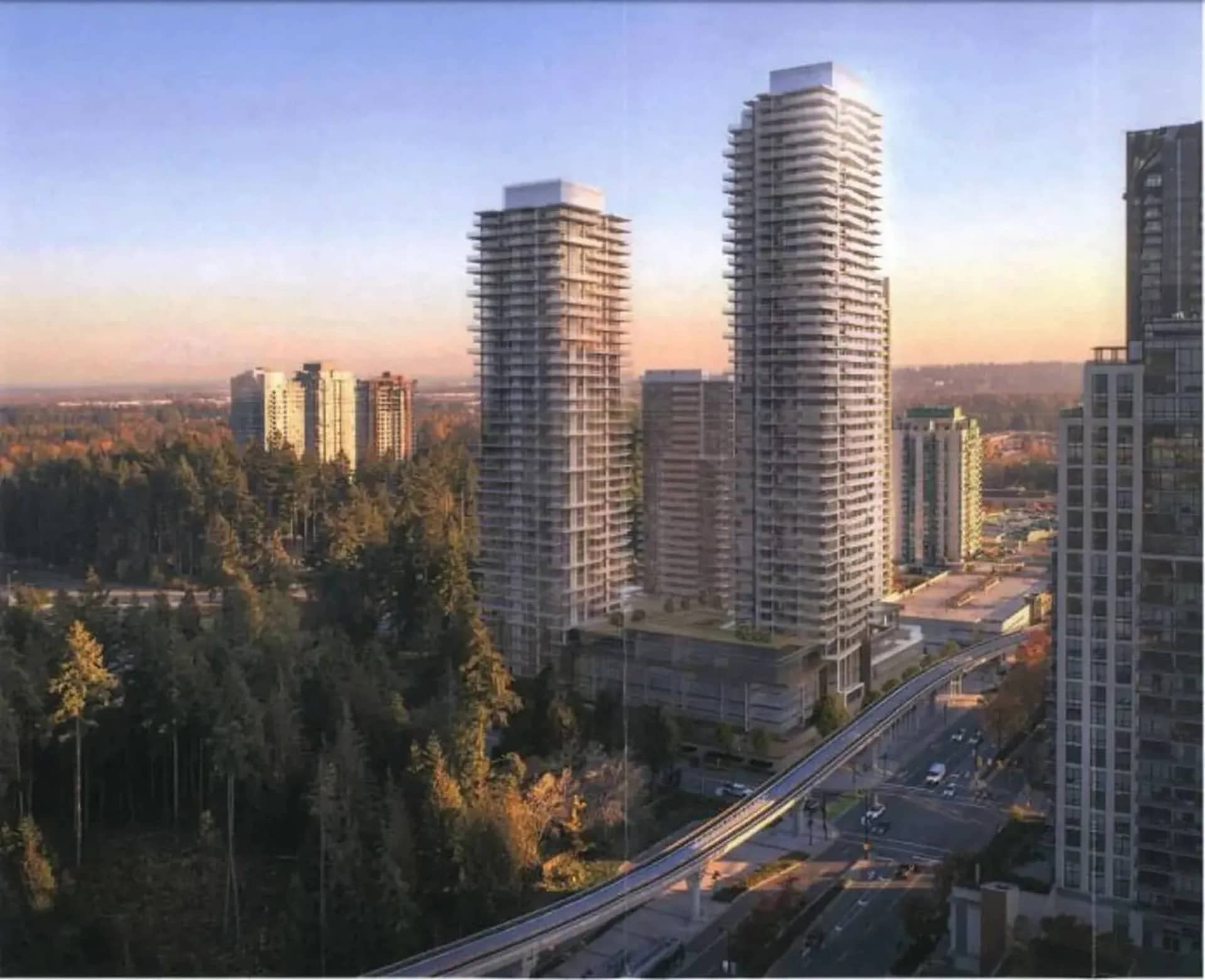 Pine and Glen (East Tower) in Coquitlam