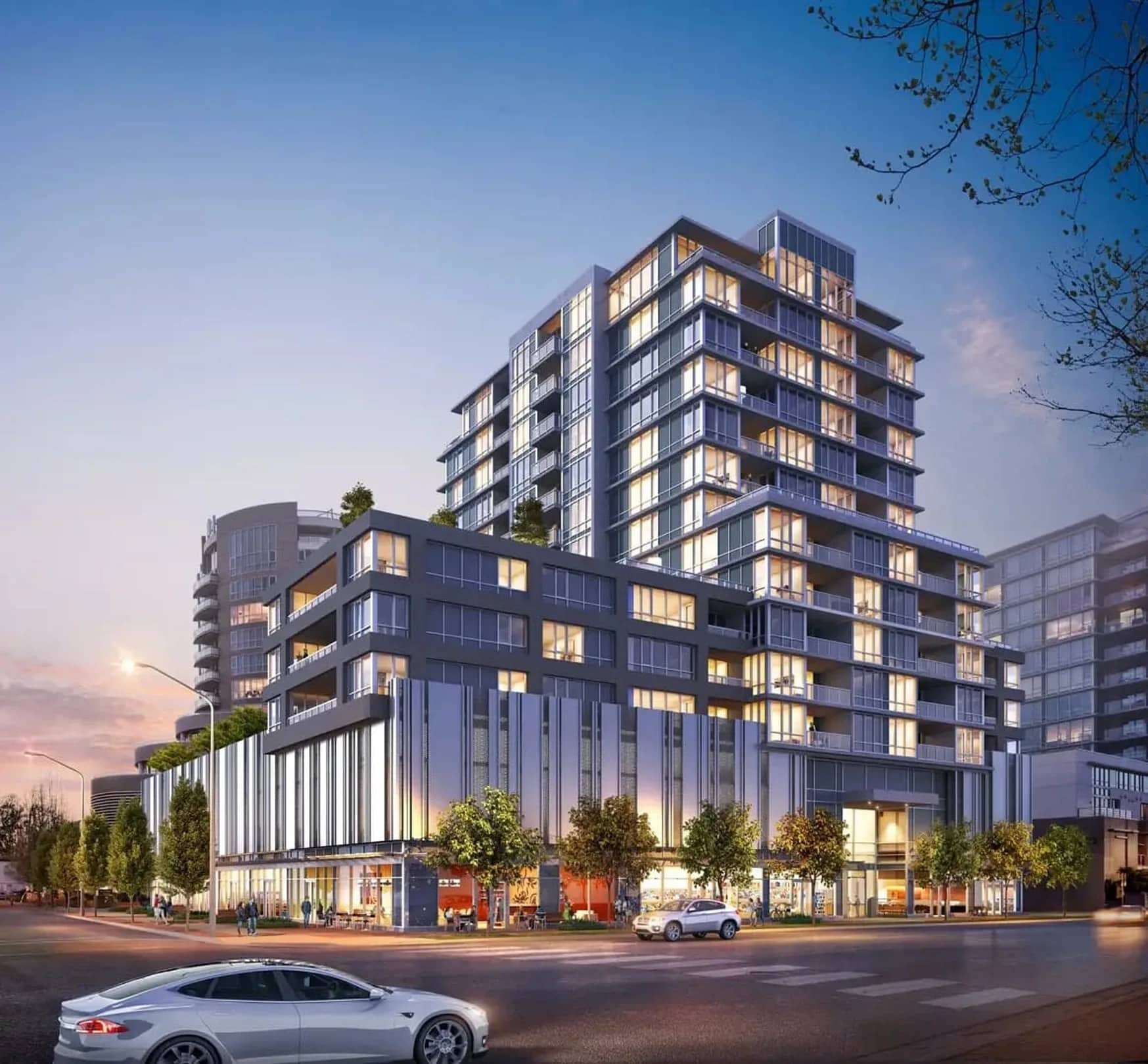Prima exterior rendering in Richmond