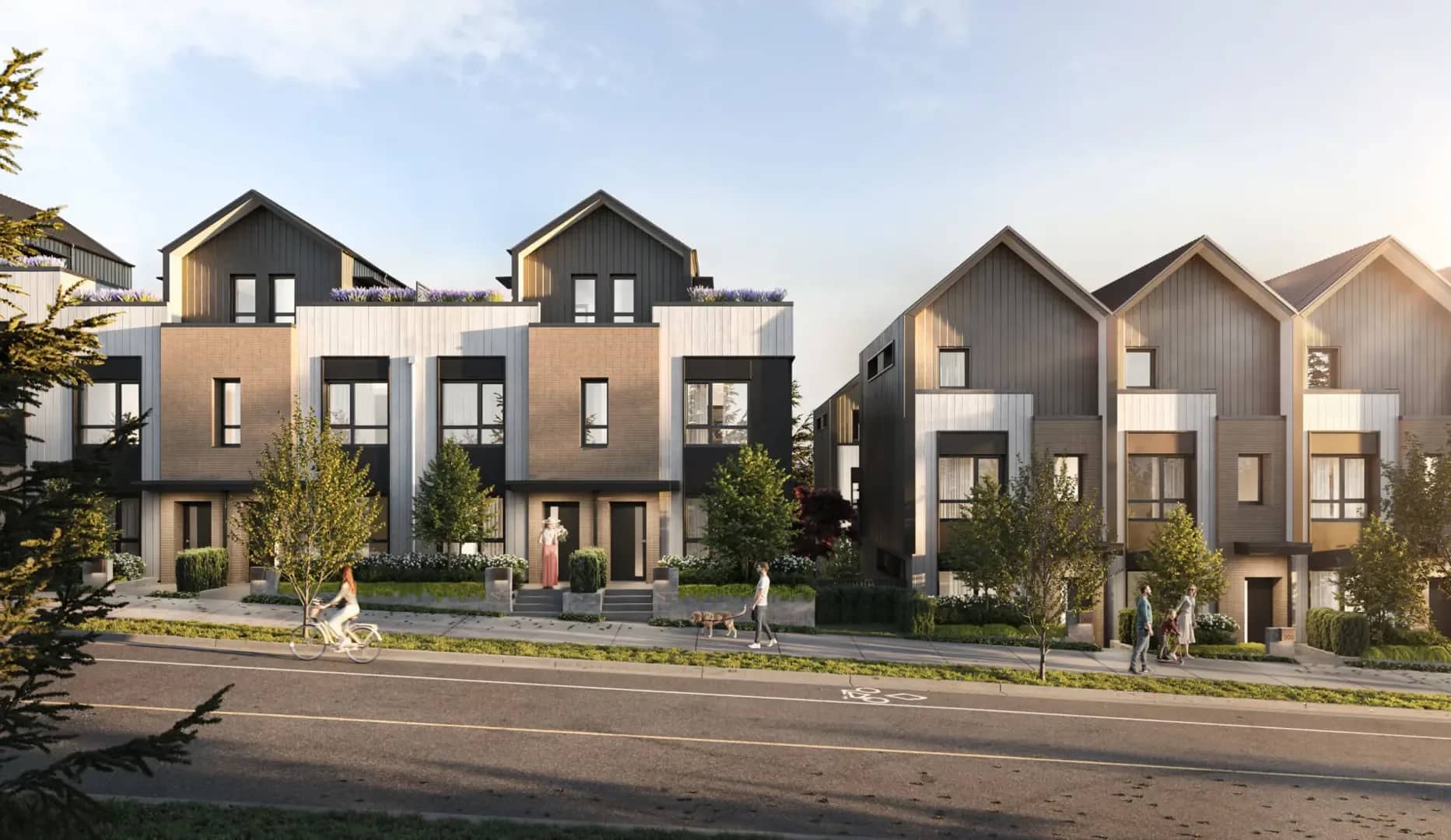 Ridgewood Row in North Vancouver
