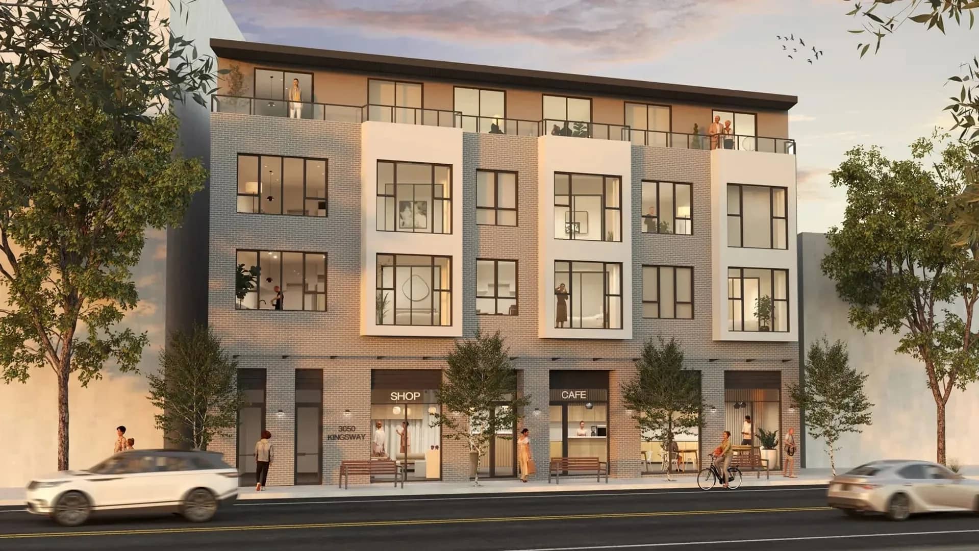 Rupert exterior rendering in Vancouver