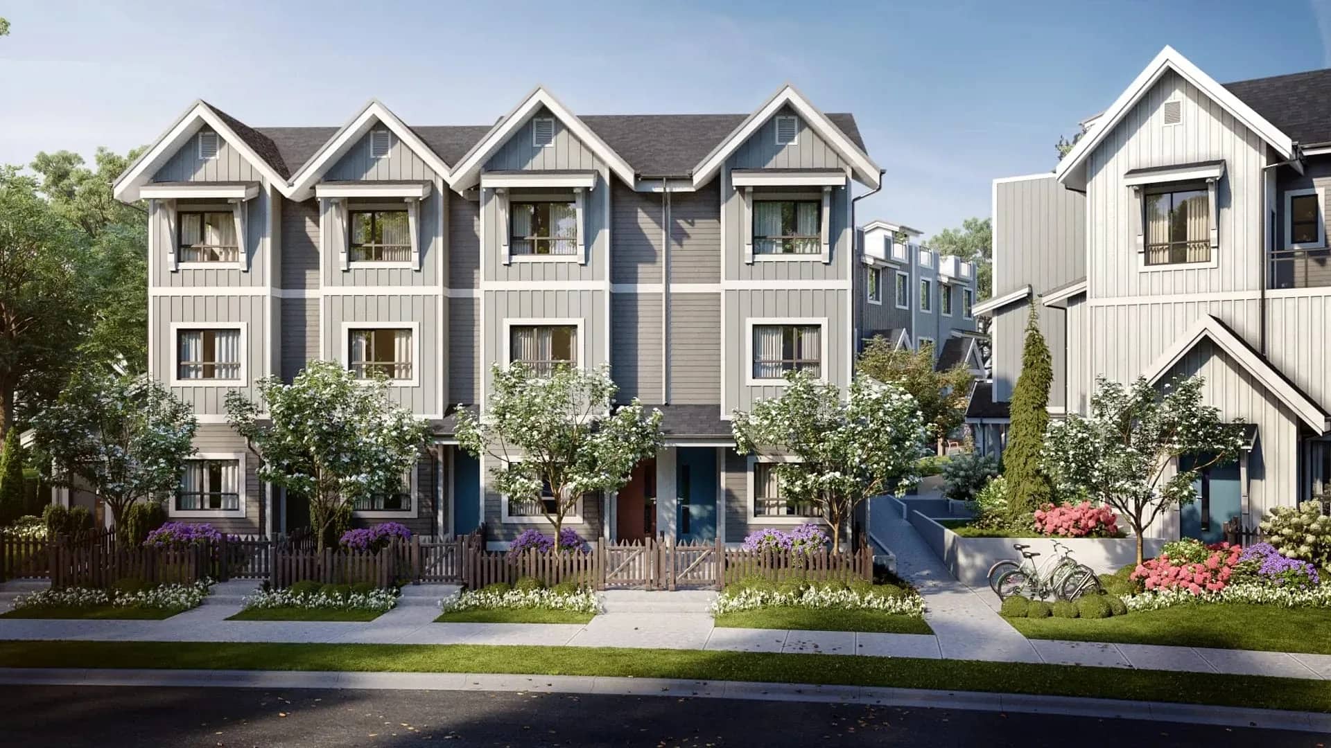 Samer townhome exterior in Coquitlam