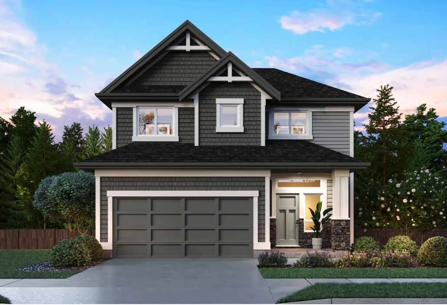 Sharpewood Hills home exterior in Coquitlam