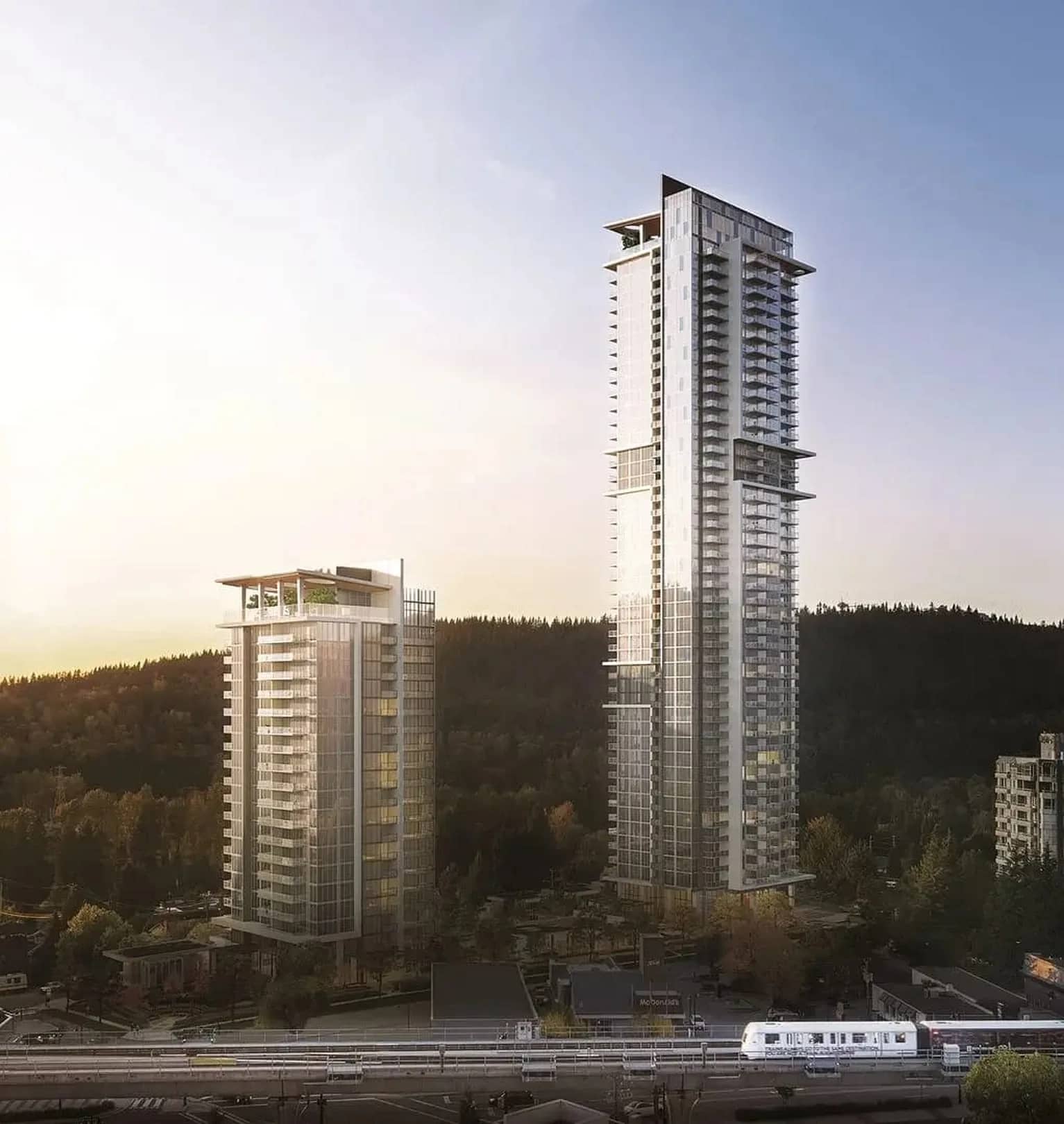 Smith & Farrow exterior rendering in Coquitlam