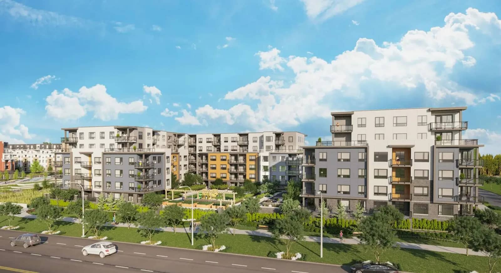 South Village Condos at Latimer Heights exterior in Langley