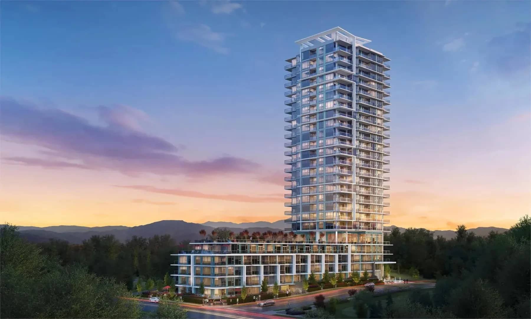 Sydney tower exterior in Coquitlam
