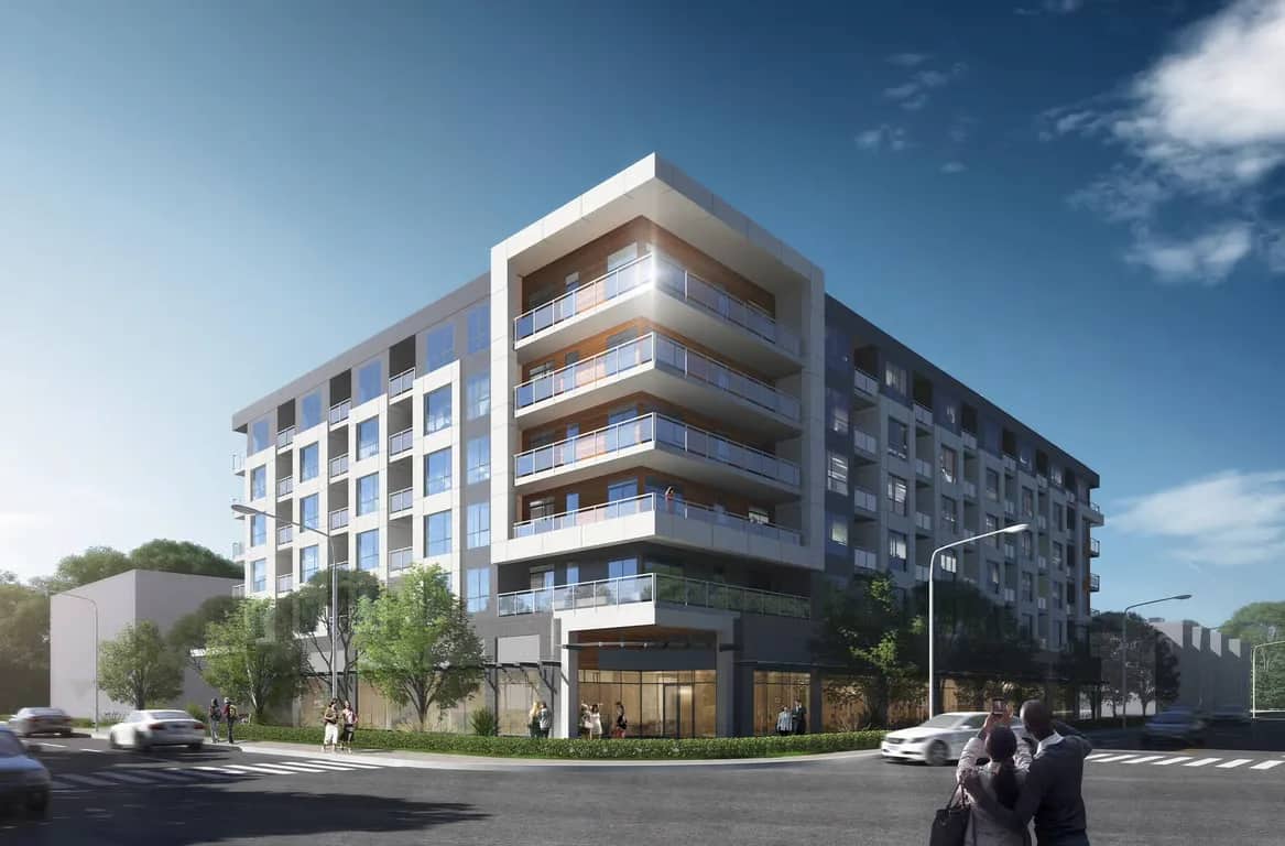 Terra Garden building exterior in Surrey