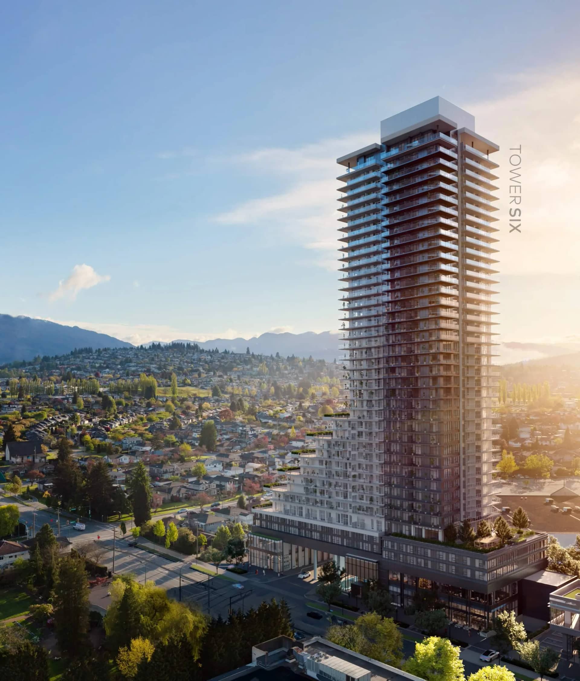 The Amazing Brentwood- Tower Six exterior in Burnaby
