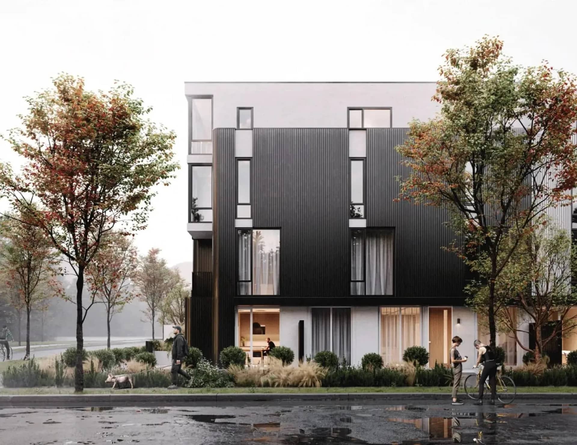 The Cut exterior rendering in Vancouver