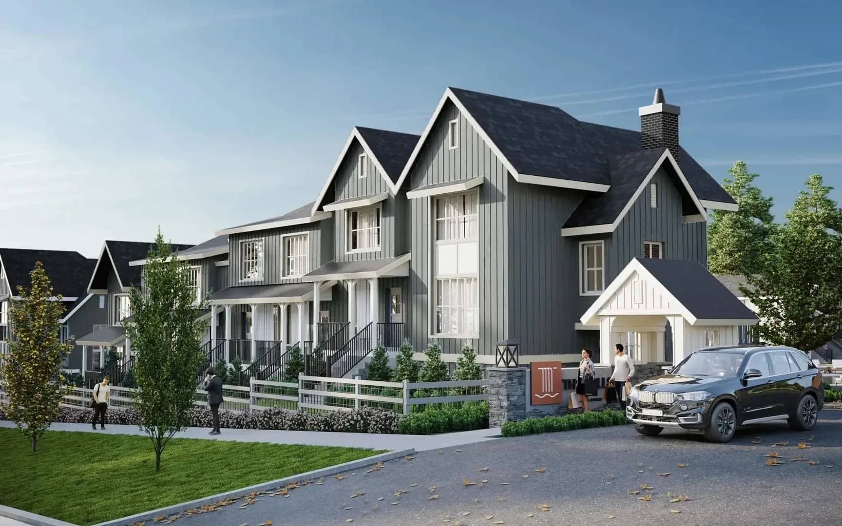 The Falls - Kanaka Springs exterior rendering in Maple Ridge