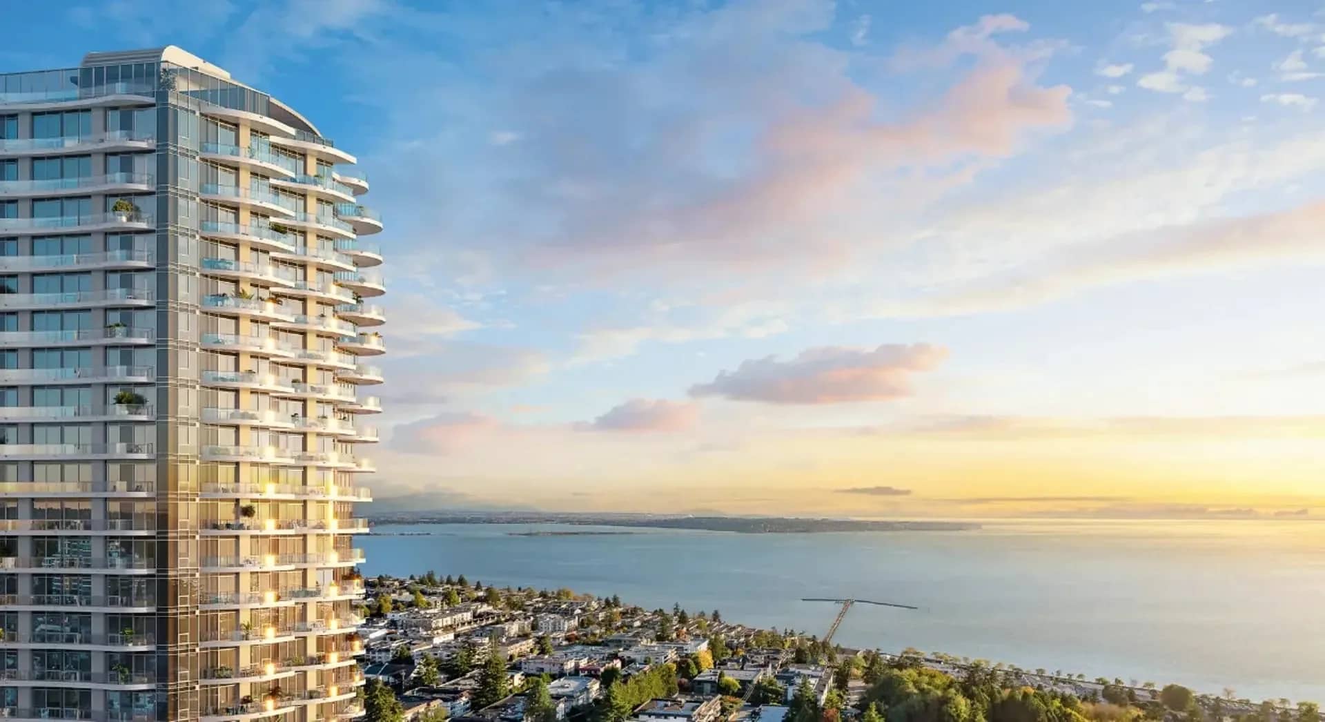 The Landmark at Foster Martin exterior rendering in White Rock