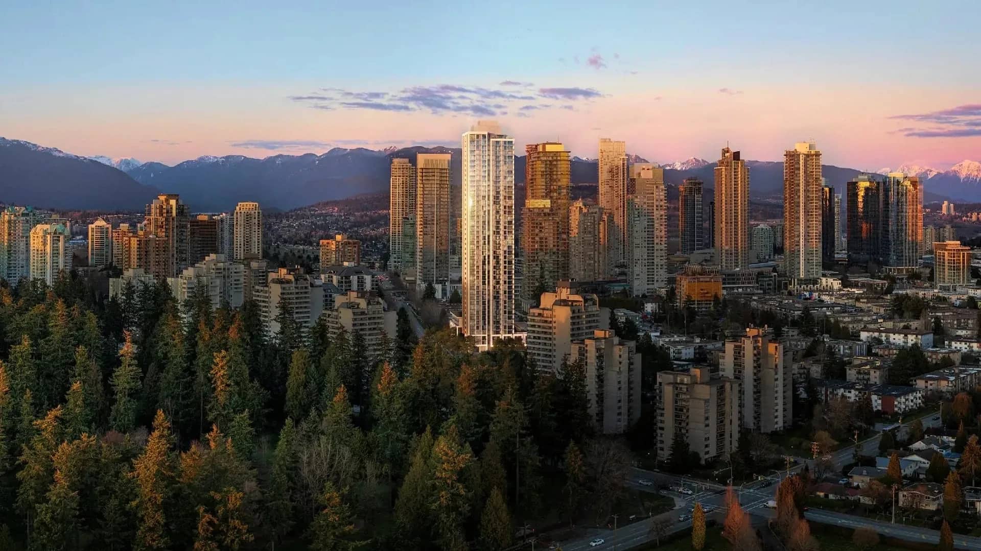 The Standard exterior rendering in Burnaby