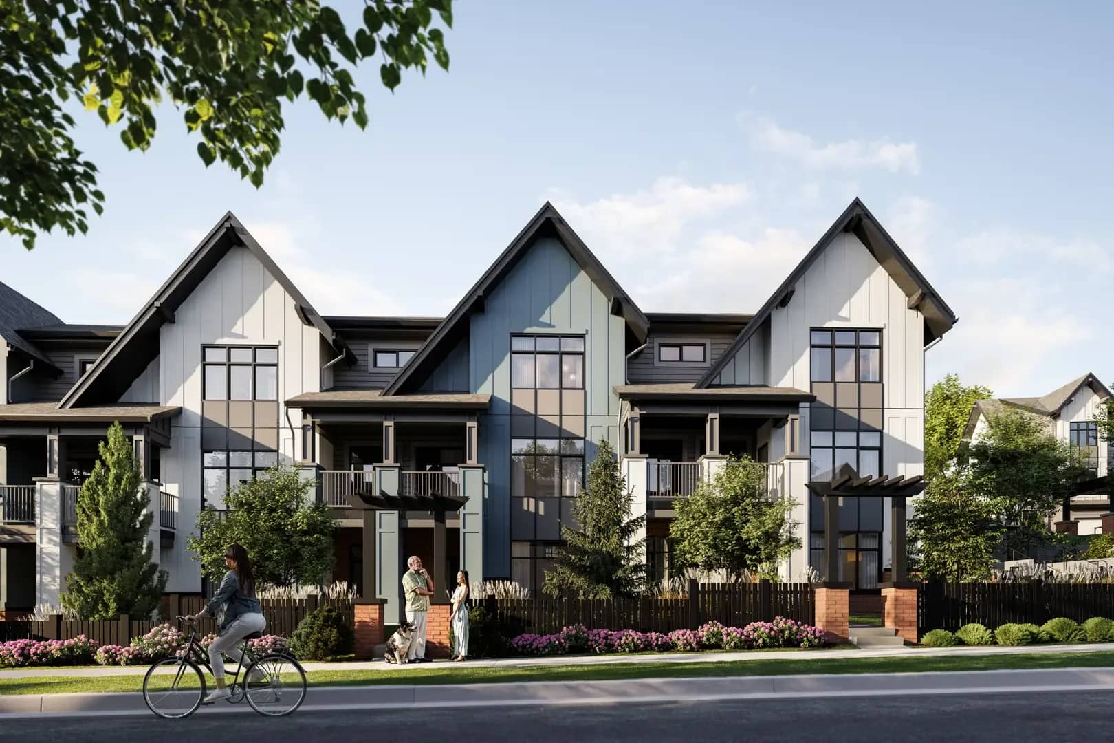 Versant townhome exterior in Coquitlam