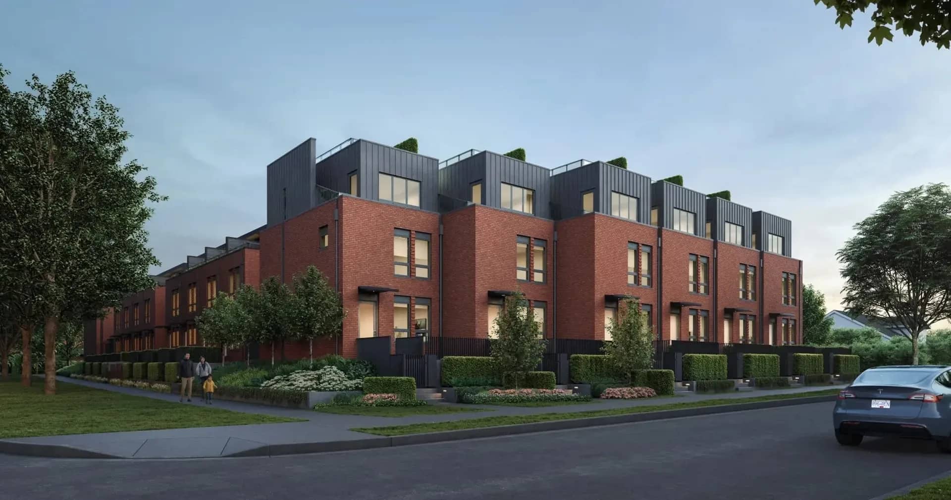 York exterior rendering in Vancouver