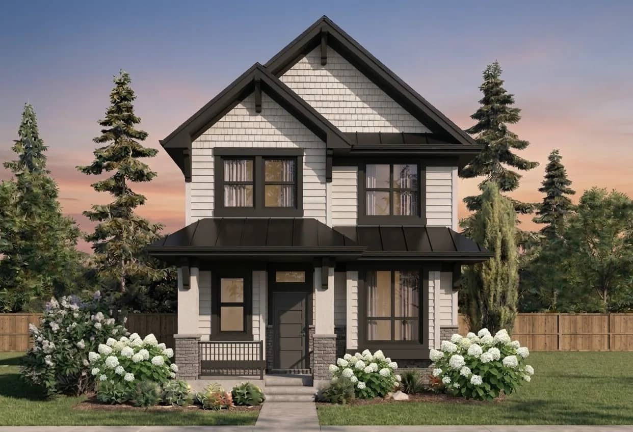 Yorkson Meadows home exterior in Langley